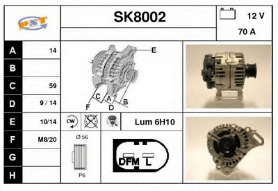SNRA sk8002 - Генератор