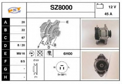 SNRA sz8000 -  Генератор