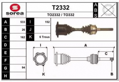 SNRA t2332 -
