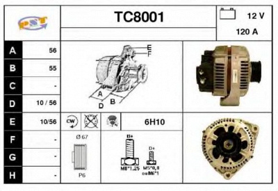 SNRA tc8001 -  Генератор