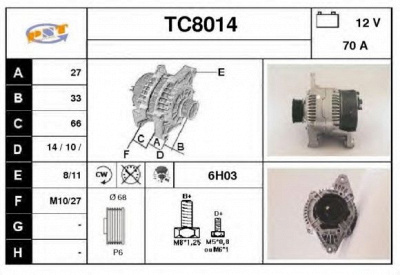 SNRA tc8014 -  Генератор