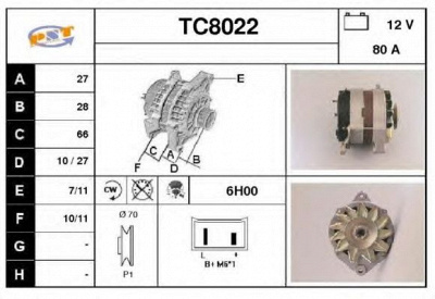 SNRA tc8022 - Генератор