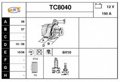 SNRA tc8040 -  Генератор