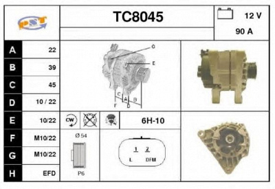 SNRA tc8045 -  Генератор