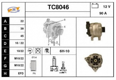 SNRA tc8046 -  Генератор