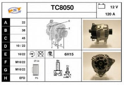 SNRA tc8050 -  Генератор