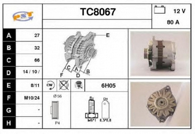 SNRA tc8067 -  Генератор