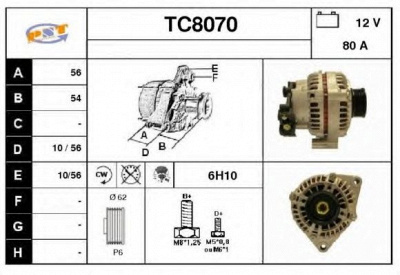 SNRA tc8070 -  Генератор