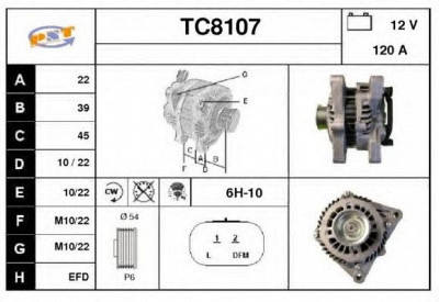 SNRA tc8107 -  Генератор