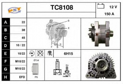 SNRA tc8108 -  Генератор