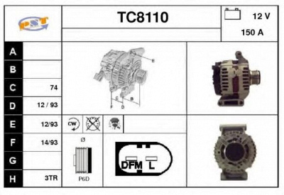 SNRA tc8110 - Генератор