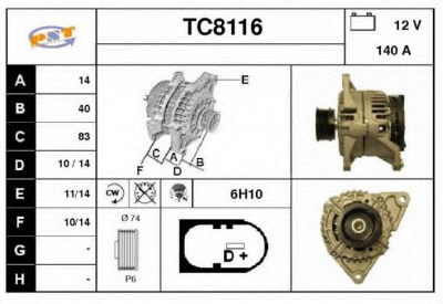 SNRA tc8116 -  Генератор