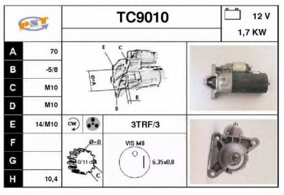 SNRA tc9010 -  Стартер