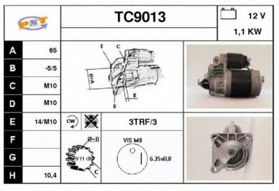 SNRA tc9013 - Стартер