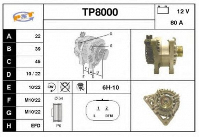 SNRA tp8000 -  Генератор