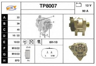 SNRA tp8007 -  Генератор