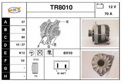 SNRA tr8010 -  Генератор