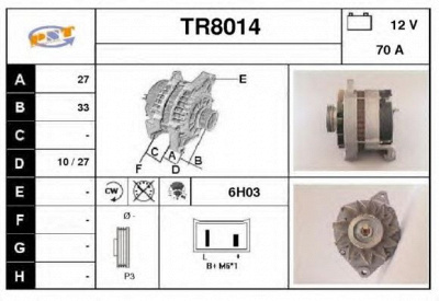 SNRA tr8014 - Генератор