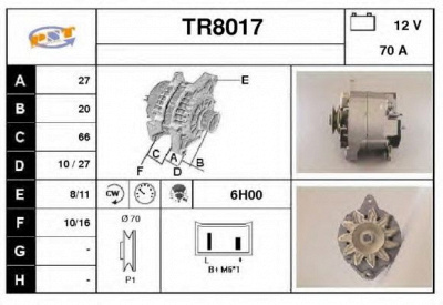 SNRA tr8017 - Генератор