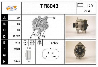 SNRA tr8043 - Генератор