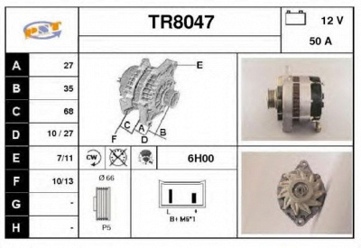 SNRA tr8047 - Генератор