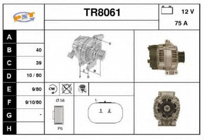 SNRA tr8061 - Генератор
