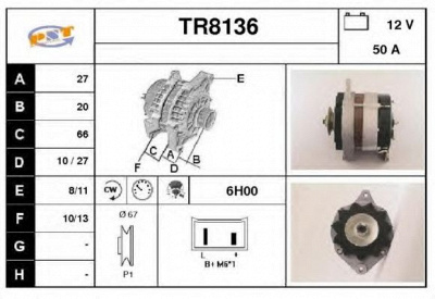 SNRA tr8136 -  Генератор
