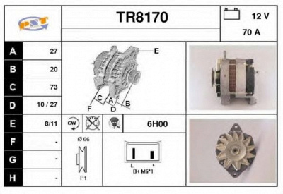 SNRA tr8170 -  Генератор