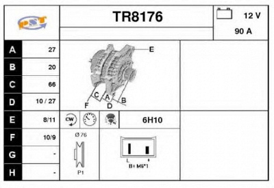 SNRA tr8176 -  Генератор
