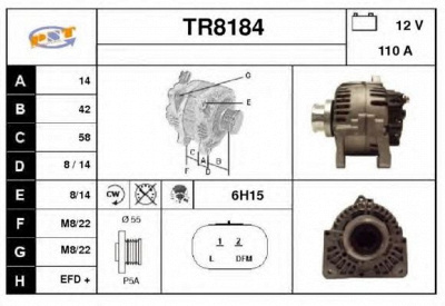 SNRA tr8184 -  Генератор