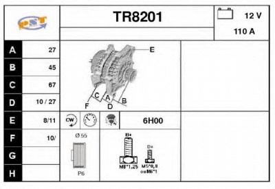 SNRA tr8201 -  Генератор