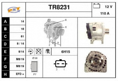 SNRA tr8231 - Генератор