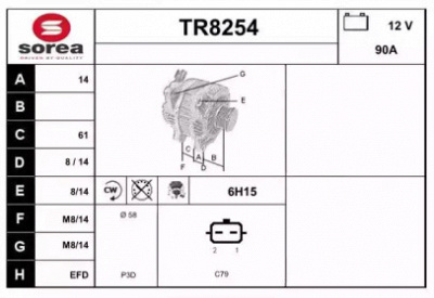 SNRA tr8254 -  Генератор