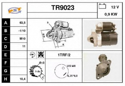 SNRA tr9023 - Стартер