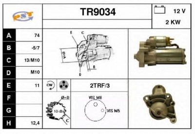 SNRA tr9034 -  Стартер
