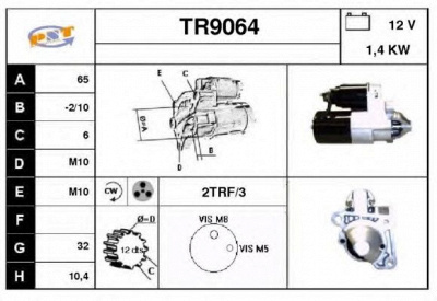 SNRA tr9064 - Стартер