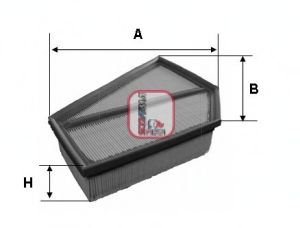 SOFIMA s3349a -  Воздушный фильтр