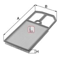 SOFIMA s3820a -  Воздушный фильтр