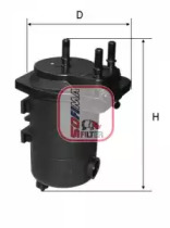 SOFIMA s4132nr -  Фильтр топливный