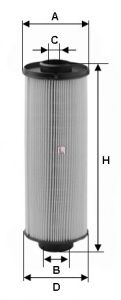 SOFIMA s6016ne -  Топливный фильтр