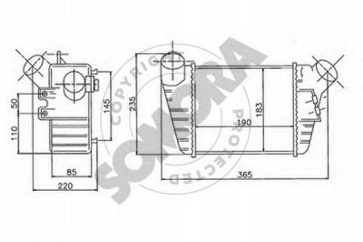 SOMORA 358045 -  Интеркулер