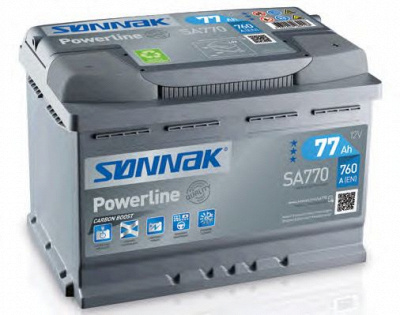 SONNAK sa770 -  Стартерная аккумуляторная батарея| Стартерная аккумуляторная батарея