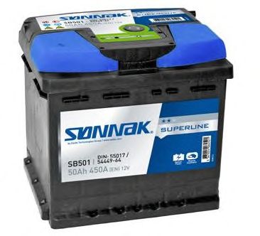 SONNAK sb501 -  Стартерная аккумуляторная батарея| Стартерная аккумуляторная батарея