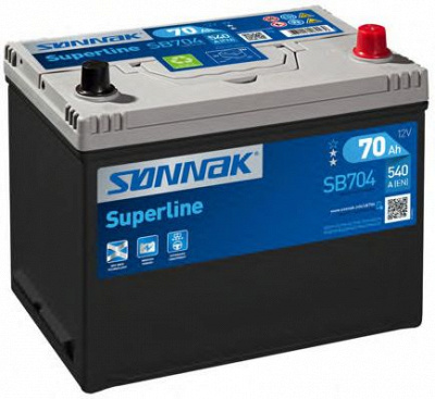 SONNAK sb704 -  Стартерная аккумуляторная батарея| Стартерная аккумуляторная батарея