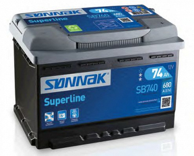 SONNAK sb740 -  Стартерная аккумуляторная батарея| Стартерная аккумуляторная батарея