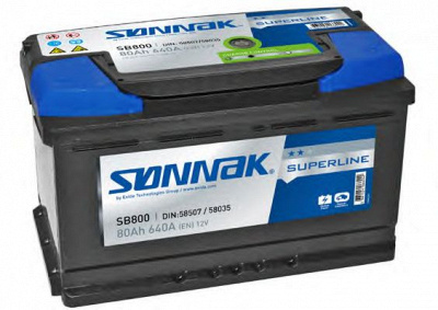 SONNAK sb800 -  Стартерная аккумуляторная батарея