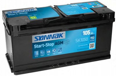SONNAK sk1050 -  Стартерная аккумуляторная батарея| Стартерная аккумуляторная батарея