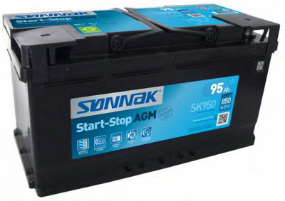SONNAK sk950 -  Стартерная аккумуляторная батарея