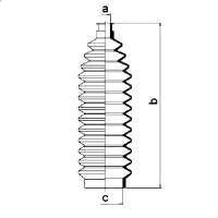 SPIDAN 83910 -  Пыльник, рулевое управление