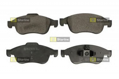 STARLINE bds686p -  Комплект тормозных колодок, дисковый тормоз